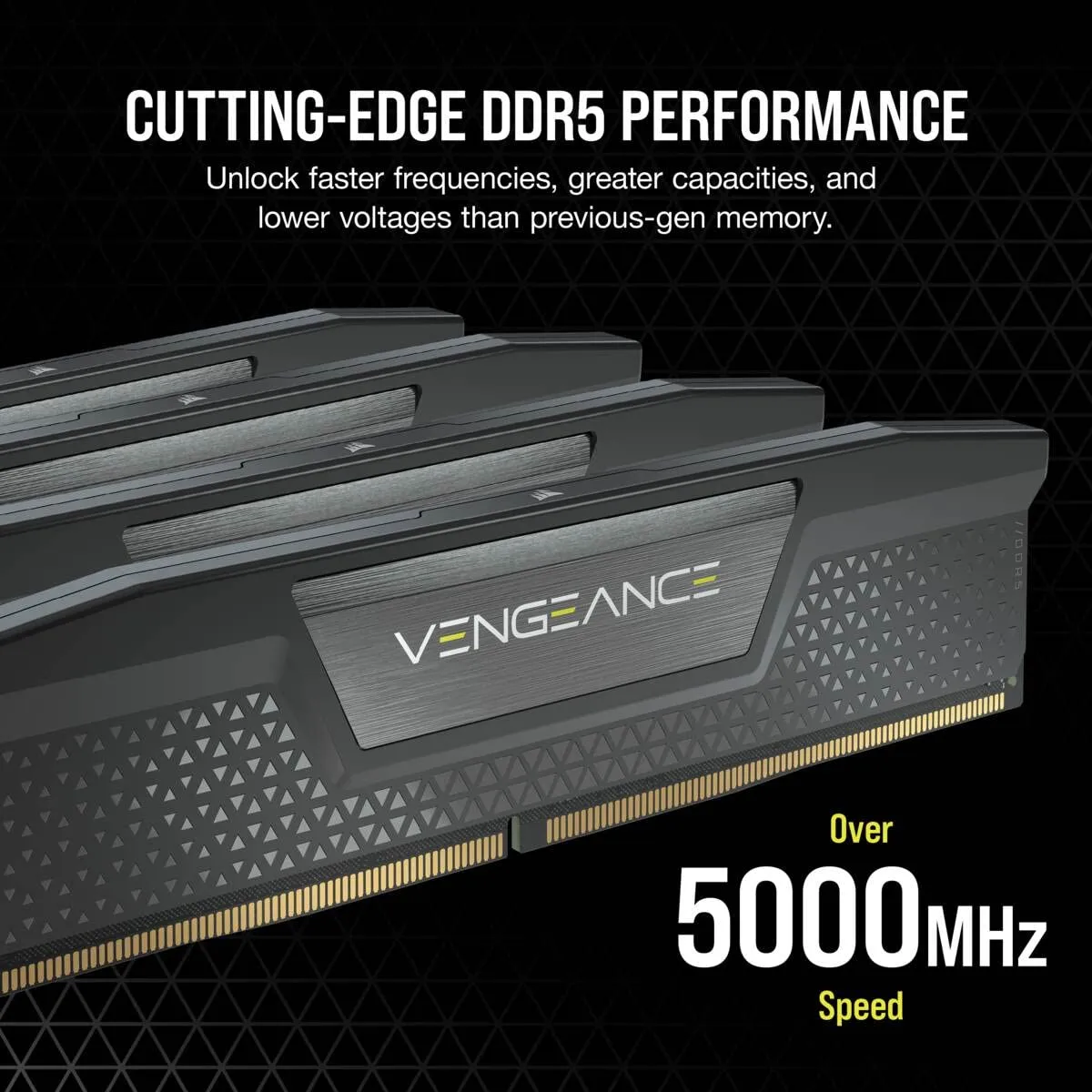 Corsair Desktop Ram 16GB DDR5 5200MHz Vengeance view 5